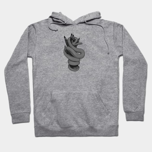 Snake hand Hoodie by Ditees 